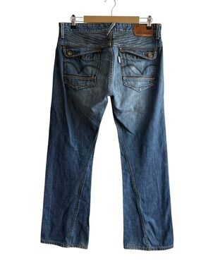 Vintage Levi’s Silver Tab Size 33 Slim Boot Jeans Y2K Relaxed Baggy Medium Wash